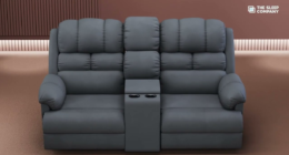 ﻿Smart Seating: 3-Seater Electric Recliner Sofa with USB Charging Ports